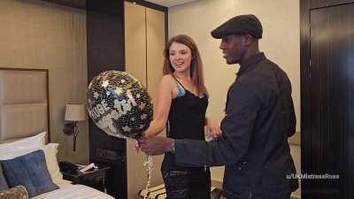 Hubby at work why Huge BBC fucks me for hours