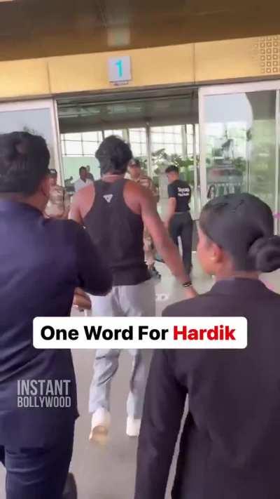 Hardik bro swag is unreal lol