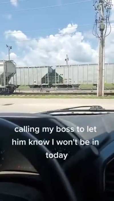 Just two men enjoying a good joke