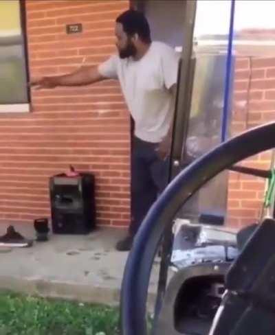 “Newton’s third law of motion” in action 😅