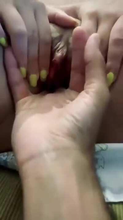 I'm always willing to help out with my fingers