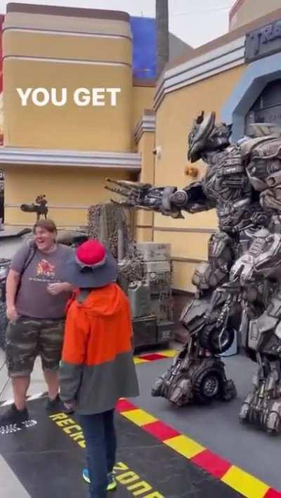 Megatron's anime take