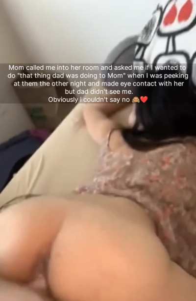 When Mom called me into her room I was worried that she was going to scold me for peeking at her, but...