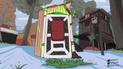 Somebody once told me... to get out of his swamp