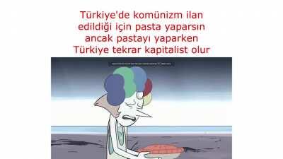 Bana yoldaş deme pis komünist!