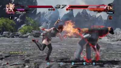 Kazuya gets punished harshly. XD