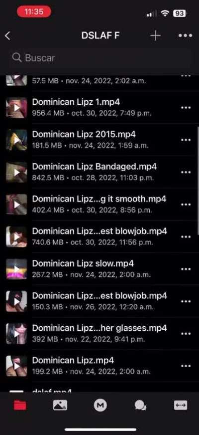 DSLAF folder with more than 930 videos updated every week with new videos coming out. IF YOU ARE INTERESTED IN BUYING, WRITE ME!!😈😈