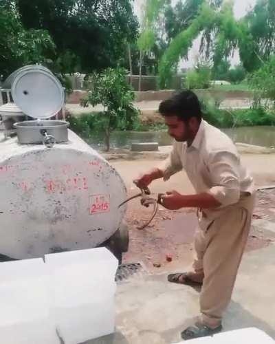 His back is really strong