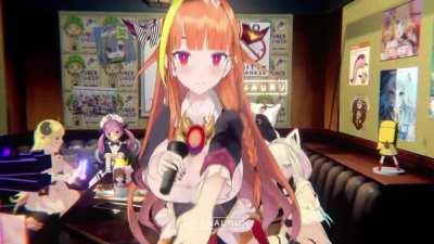 Coco be singing that deja vu with the Hololive girls . partayyyy