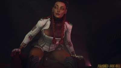 Loba riding (polished-jade-bell, Volkor)