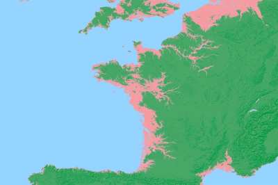 Fun Fact: If all the ice melted there would be less Fr*nce. 