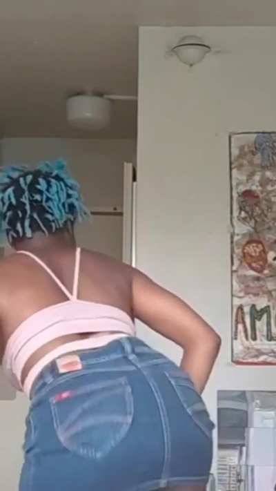 Doing a dance move from my culture