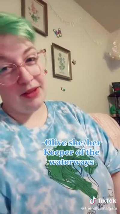 For a four year old, she's pretty well-spoken.