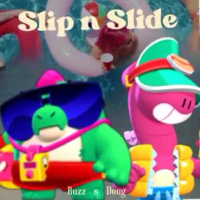 Slip n slide but its Buzz and Doug from brawl stars (AI cover)