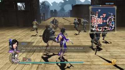 It's the little details; everyone gets a line even though you only get to pick between 4 characters in musou mode