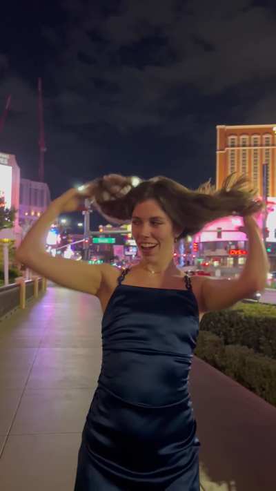 Got caught being a slut on the Vegas strip 