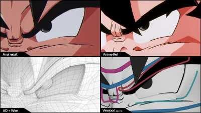 [CG Animation] Recreated one of my favorite scenes from DBZ in 3D Cel Shading using 3dsmax and Vray. Hope you like!