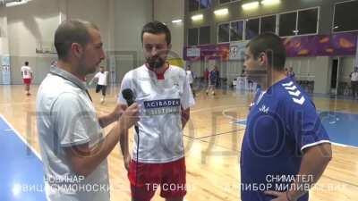 WCGW while I'm doing an interview on the court