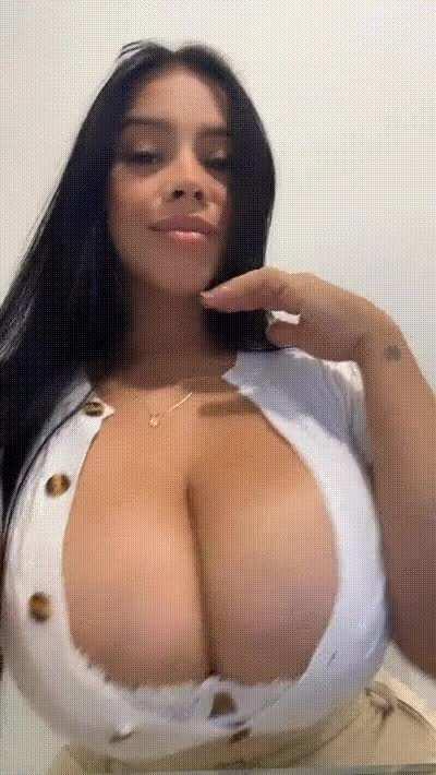 Her - “as I was saying, I couldn’t find any sweaters that fit! they always jiggle..”