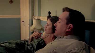 Hayley Atwell went braless for this one