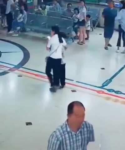 This old man is so brave