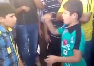 Batalla de rap entre sordos.