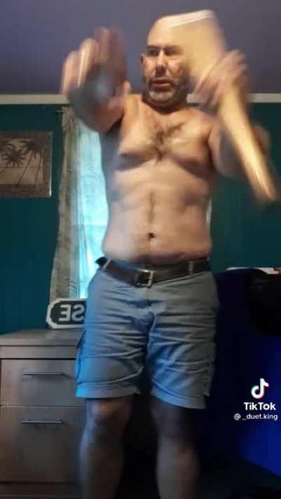 I am intimidated and moist