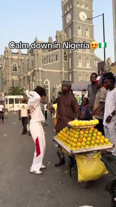 Fake stealing in Nigeria...