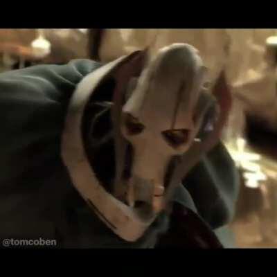 Pero como pitos al Obi-wan se le ocurre saltar de 60 metros de altura mamon