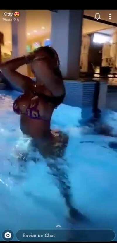 Outside spam, the pool is burning!