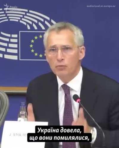 NATO Secretary General Jens Stoltenberg silences critics of the Ukrainian counteroffensive. A very important video, a strong signal showing that NATO will not only continue supporting Ukraine, but also ramping up the scale of support.