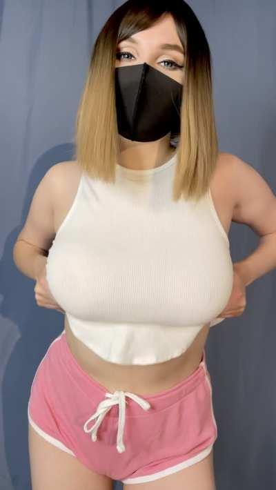 It turns me on knowing how many people see my boobs :)