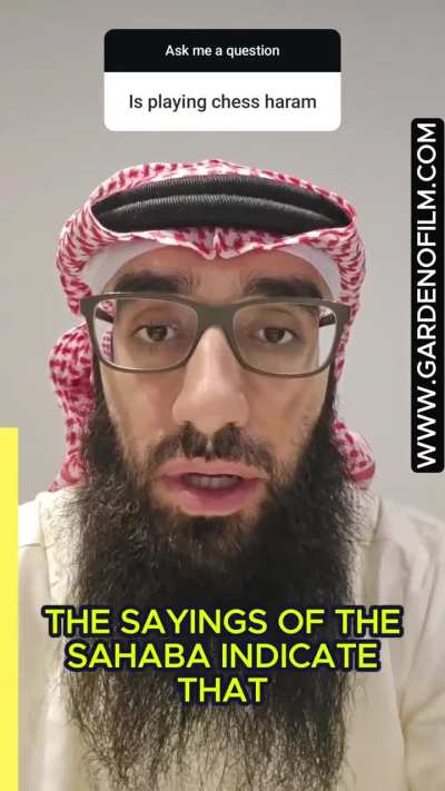 Chess is Haram Fellas, Billions must play Backgammon