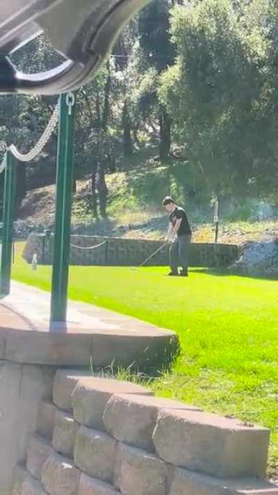 To have a nice day with your son