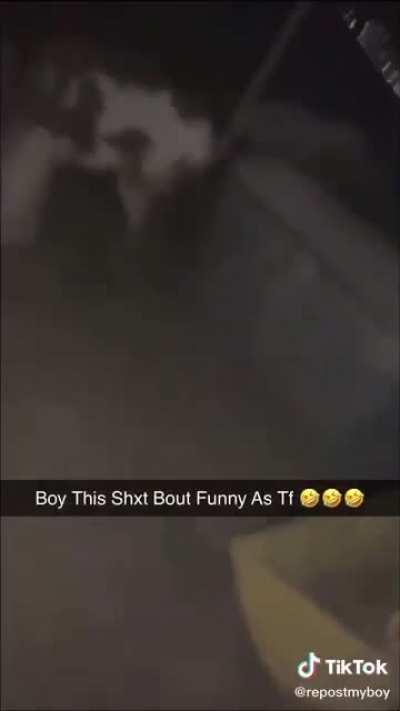 night out with the boys and they find a donkey