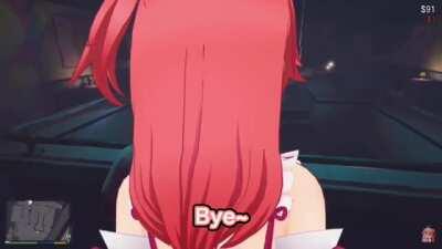 ELITE Miko having fun in strip club in GTAV