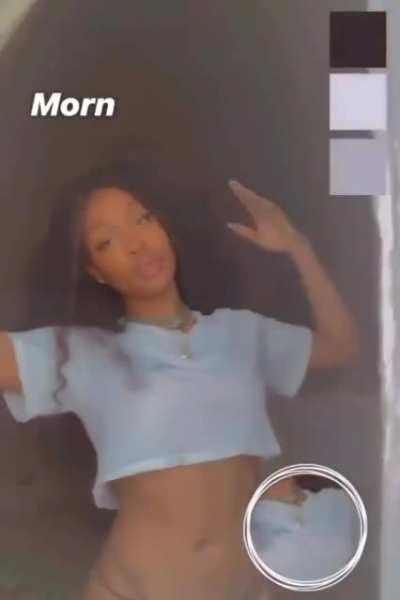 you got a crib, but you come for my morning view 🌅