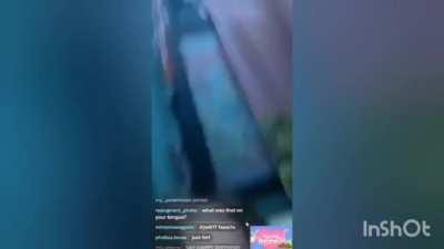 Girl Farts Nonstop on Live