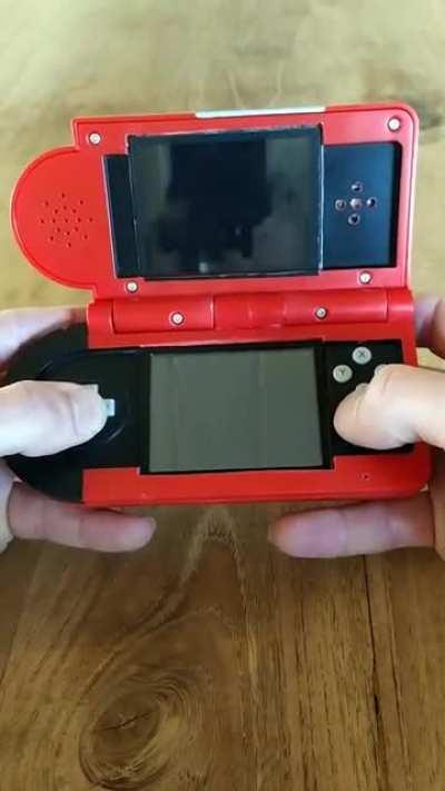 Turned a toy pokedex into a working nintendo ds lite