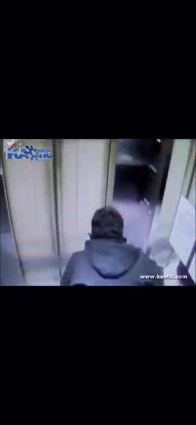 Elevator malfunctions and shoots man up 30 floors in 15 seconds