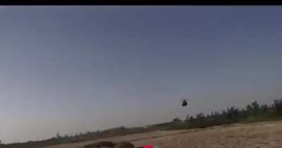 SFSG Operators and ANA personnel during an exfil after a gunfight in Afghanistan