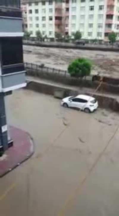 Massive flood and mudflow in Turkey (13/08/2021)