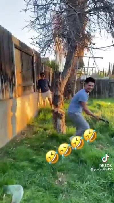 Don’t chop towards your bud