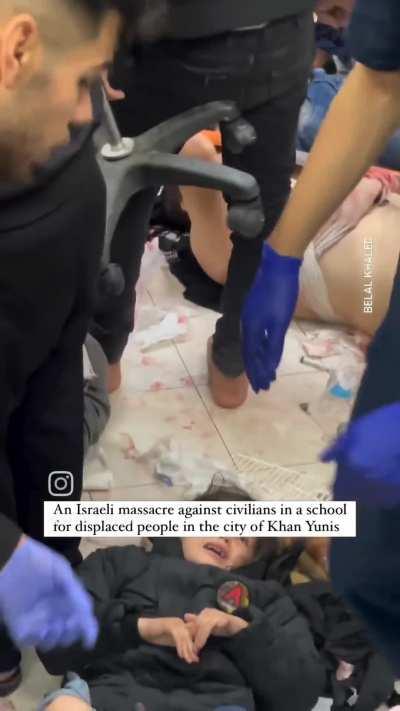 Heart is aching for the genocided kids