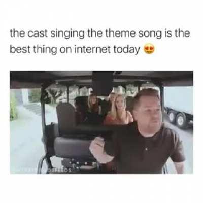 The cast vibing together.Scenes you love to see.Made my day.