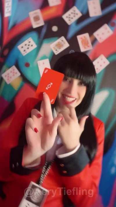 Jabami Yumeko from Kakegurui by Aery Tiefling [OC]