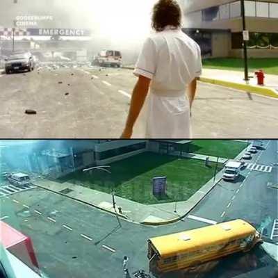 The Dark Knight (2008), creating the Hospital scene. 