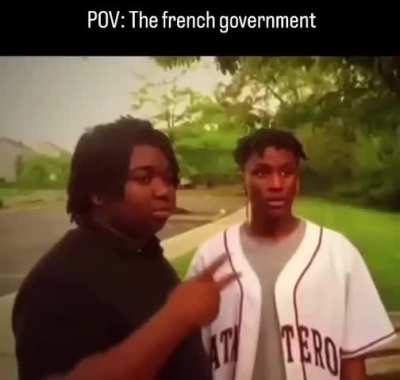 Literally the french government