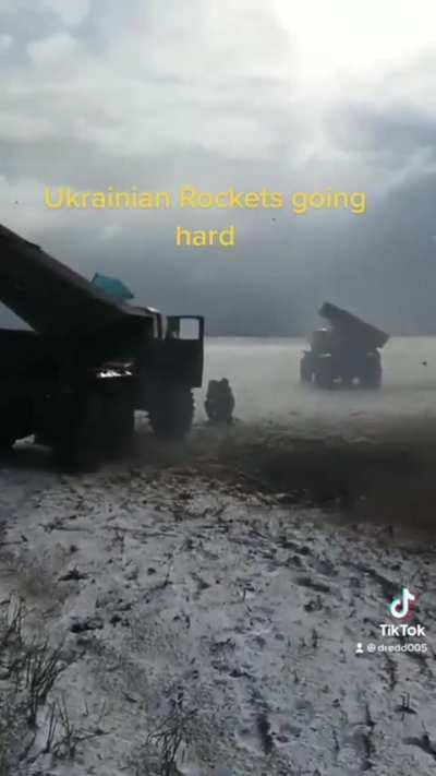 Ukrainian rockets hitting Russian targets