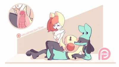Braixen X Lucario 2 (diives) [FM]